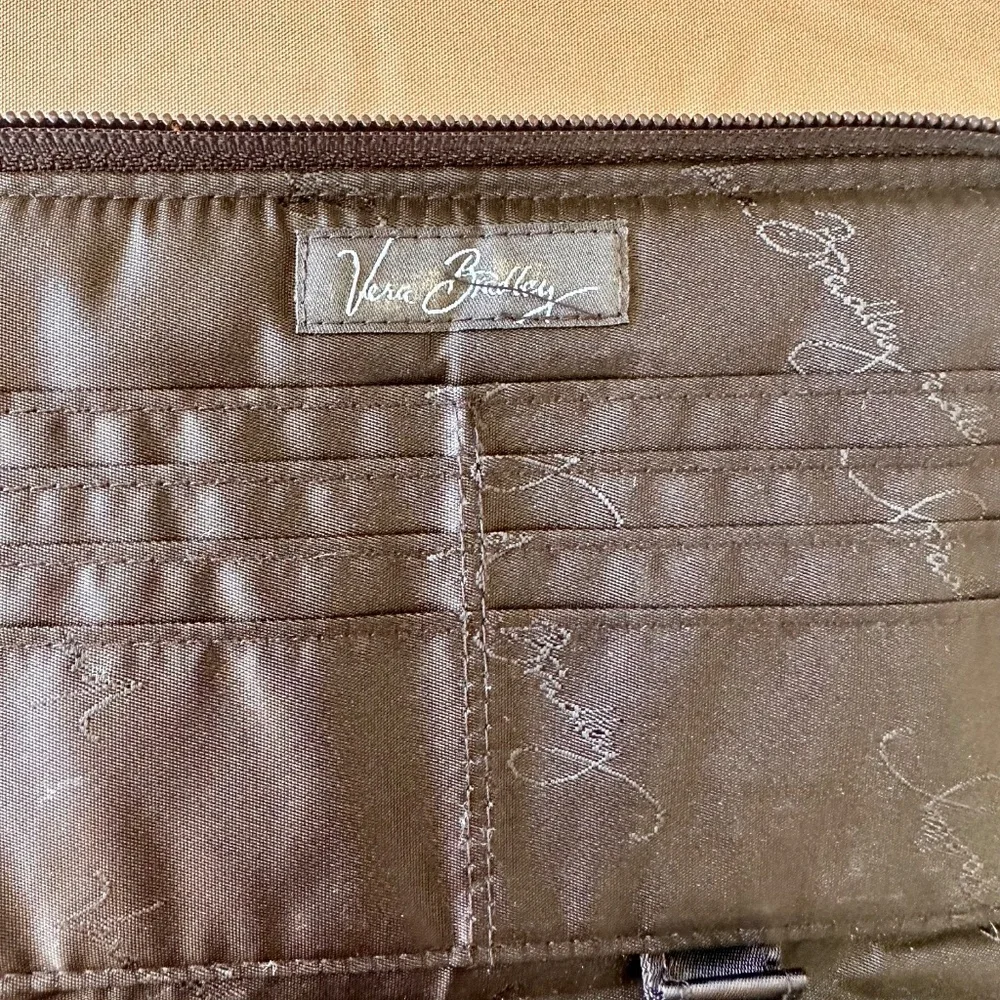 Vera Bradley "Night Owl' Zip Around Wallet - Picture 4 of 7